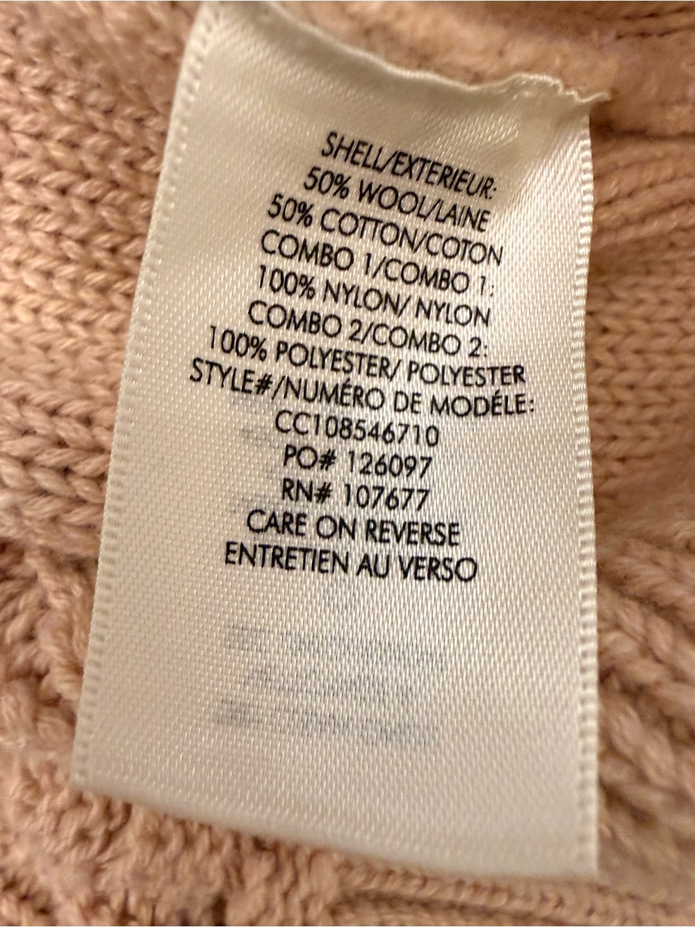Alice + Olivia Enid Floral Embroidered Puff Sleeve Wool Blend Sweater Large - Picture 9 of 11